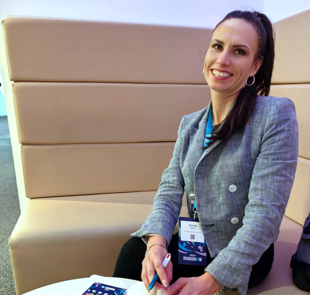 Martina Sujova, Cloud 9 Accounting Team, at the Xero Roadshow 2026
